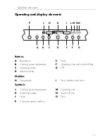 Предварительный просмотр 11 страницы V-ZUG Hotair SL Operating Instructions Manual