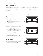 Preview for 23 page of V-ZUG Hotair SL Operating Instructions Manual