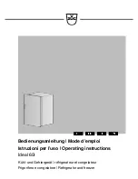 Preview for 1 page of V-ZUG Ideal 60i Operating Instructions Manual