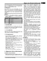 Предварительный просмотр 3 страницы V-ZUG Ideal 60i Operating Instructions Manual