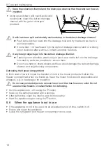 Предварительный просмотр 18 страницы V-ZUG Magnum Operating Instructions Manual