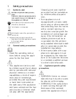 Preview for 4 page of V-ZUG Maxi-Flex GK46TIMAS Operating Instructions Manual