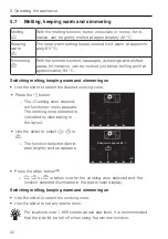 Preview for 22 page of V-ZUG Maxi-Flex Series Operating Instructions Manual