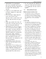 Preview for 5 page of V-ZUG MaxiFlex GK46TIMS Operating Instructions Manual