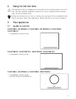 Предварительный просмотр 7 страницы V-ZUG MaxiFlex GK46TIMS Operating Instructions Manual