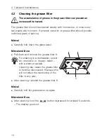 Предварительный просмотр 16 страницы V-ZUG Mistral Operating Instructions Manual