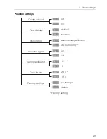 Предварительный просмотр 29 страницы V-ZUG Miwell-Combi MWC-SL Operating Instructions Manual