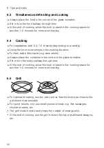 Preview for 30 page of V-ZUG Miwell S Series Operating Instructions Manual