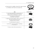 Предварительный просмотр 39 страницы V-ZUG Miwell SL Operating Instructions Manual