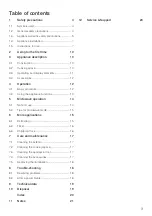 Предварительный просмотр 3 страницы V-ZUG Miwell V600 38 Operating Instructions Manual