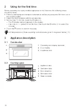 Preview for 10 page of V-ZUG Miwell V600 38 Operating Instructions Manual