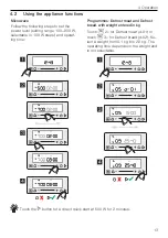 Предварительный просмотр 13 страницы V-ZUG Miwell V600 38 Operating Instructions Manual