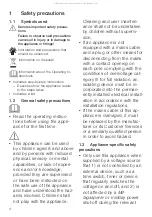 Предварительный просмотр 4 страницы V-ZUG Optima 2 Operating Instructions Manual
