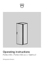 Preview for 1 page of V-ZUG Perfect 60i eco Operating Instructions Manual