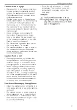 Preview for 7 page of V-ZUG Perfect 60i eco Operating Instructions Manual