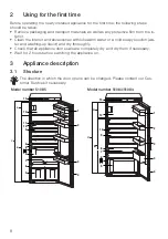 Preview for 8 page of V-ZUG Perfect 60i eco Operating Instructions Manual