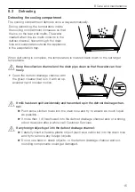 Предварительный просмотр 15 страницы V-ZUG Perfect 60i Operating Instructions Manual