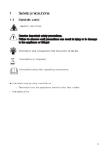 Предварительный просмотр 5 страницы V-ZUG REFRESH-BUTLER Operating Instructions Manual