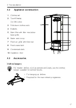 Preview for 17 page of V-ZUG REFRESH-BUTLER Operating Instructions Manual