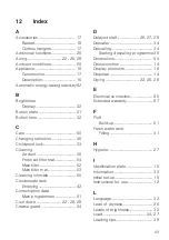 Предварительный просмотр 63 страницы V-ZUG REFRESH-BUTLER Operating Instructions Manual