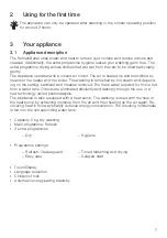 Предварительный просмотр 7 страницы V-ZUG RefreshButler V6000 Operating Instructions Manual