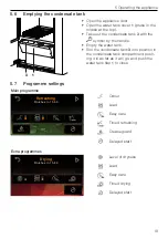 Предварительный просмотр 19 страницы V-ZUG RefreshButler V6000 Operating Instructions Manual