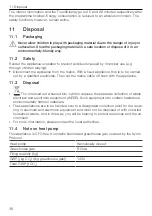 Preview for 38 page of V-ZUG RefreshButler V6000 Operating Instructions Manual