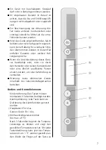 Предварительный просмотр 11 страницы V-ZUG Royal 51018 Operating Instructions Manual