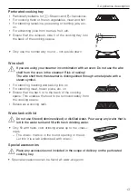 Предварительный просмотр 13 страницы V-ZUG S4T-23024 Operating Instructions Manual