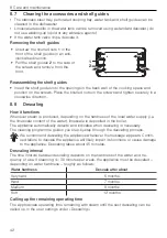 Предварительный просмотр 42 страницы V-ZUG S4T-23026 Operating Instructions Manual