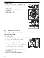 Предварительный просмотр 36 страницы V-ZUG Supremo XSL Operating Instructions Manual