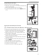 Preview for 37 page of V-ZUG Supremo XSL Operating Instructions Manual