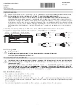 Предварительный просмотр 3 страницы V-ZUG Toptronic GK45TEASC Installation Instructions Manual