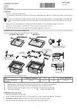 Preview for 7 page of V-ZUG Toptronic GK45TEASC Installation Instructions Manual