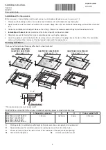 Предварительный просмотр 5 страницы V-ZUG Toptronic GK45TEBSC Installation Instructions Manual