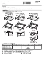 Preview for 6 page of V-ZUG Toptronic GK45TEBSC Installation Instructions Manual