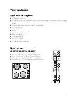 Preview for 9 page of V-ZUG Toptronic Operating Instructions Manual