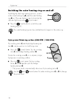 Preview for 18 page of V-ZUG Toptronic Operating Instructions Manual