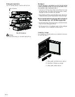 Предварительный просмотр 8 страницы V-ZUG UC SL60 Operating Instructions Manual