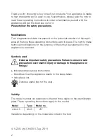 Preview for 2 page of V-ZUG Unimatic S 287 Operating Instructions Manual