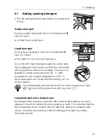 Preview for 25 page of V-ZUG Unimatic S 287 Operating Instructions Manual