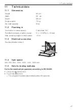 Предварительный просмотр 47 страницы V-ZUG Unimatic SL Operating Instructions Manual