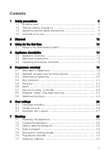 Preview for 3 page of V-ZUG Unimatic T Operating Instructions Manual