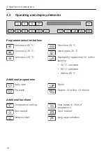 Preview for 16 page of V-ZUG Unimatic T Operating Instructions Manual