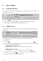 Предварительный просмотр 26 страницы V-ZUG Unimatic T Operating Instructions Manual