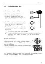 Preview for 29 page of V-ZUG Unimatic T Operating Instructions Manual