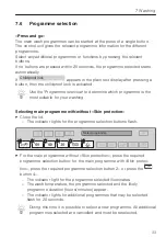 Предварительный просмотр 33 страницы V-ZUG Unimatic T Operating Instructions Manual