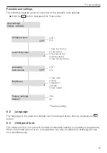 Предварительный просмотр 15 страницы V-ZUG Unimatic TSL WP Operating Instructions Manual