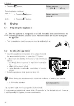 Preview for 18 page of V-ZUG Unimatic TSL WP Operating Instructions Manual