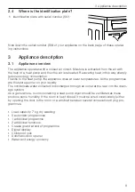 Preview for 9 page of V-ZUG UnimaticDry V2000 Operating Instructions Manual